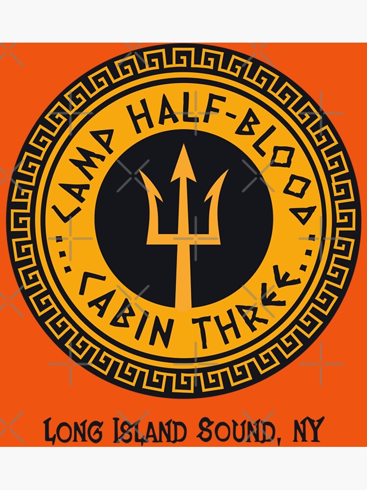 Camp Half Blood Cabin One Sticker for Sale by NettlesCampHalf