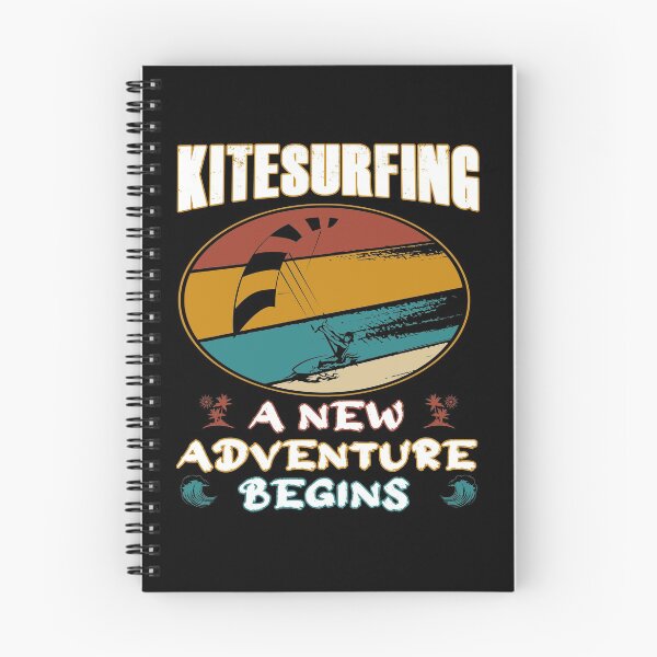 Item preview, Kitesurfing - a new adventure begins - white designed and sold by dJ-Design.