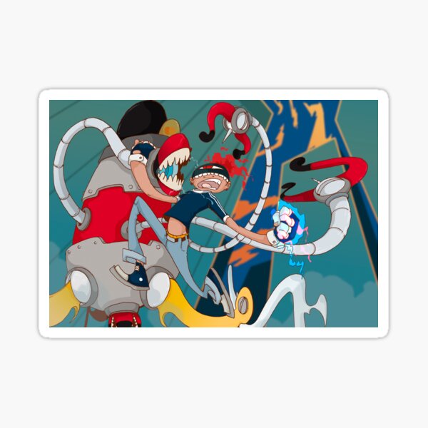 Goblyn postcard B Sticker