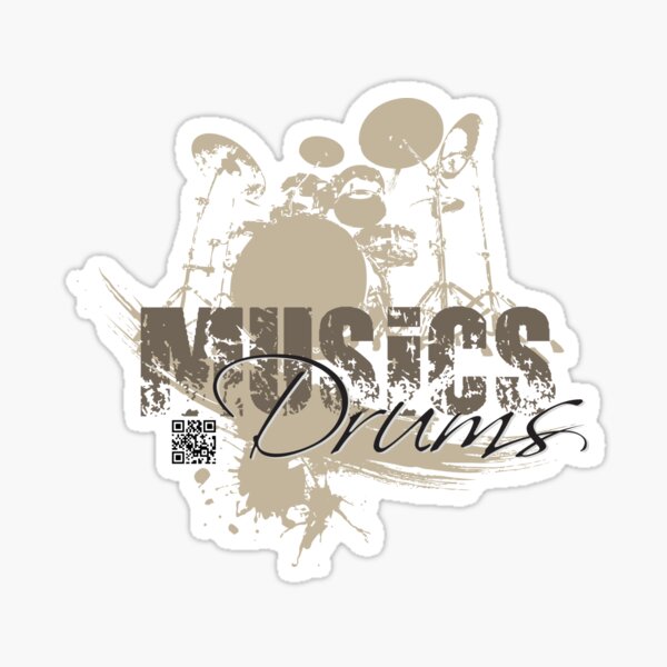 Drums 3 Sticker