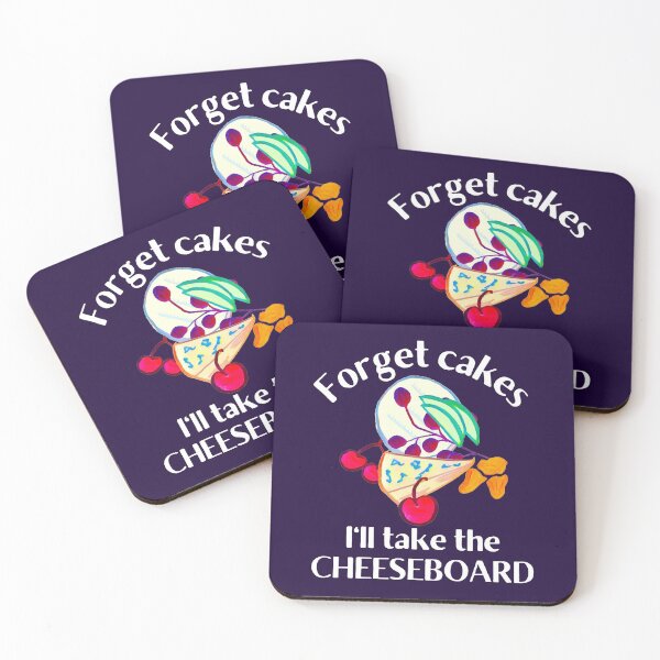 Item preview, Forget Cakes I'll Take the Cheeseboard designed and sold by DesignsofNote.