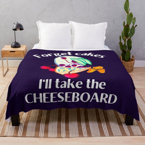 Item preview, Forget Cakes I'll Take the Cheeseboard designed and sold by DesignsofNote.