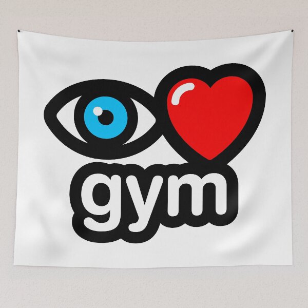 Item preview, i love gym designed and sold by MisterSquid.