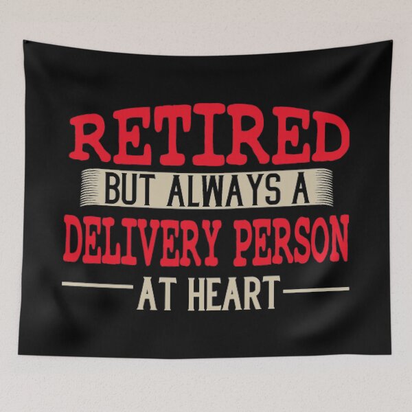 Item preview, Retired Delivery Person  designed and sold by Dubbra.