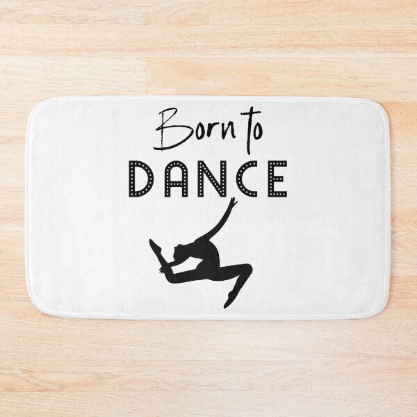 Item preview, Born To Dance Quote / Love Dancing Silhouette Dancer Graphic design designed and sold by CreatedByHeidi.