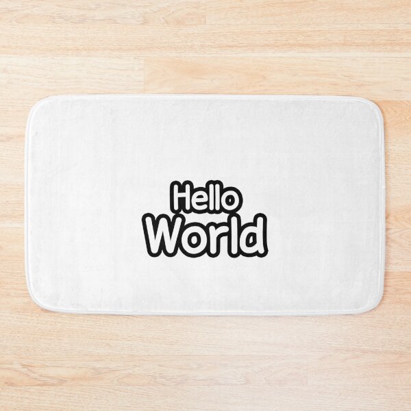 Item preview, Hello World designed and sold by TopsellerShirts.