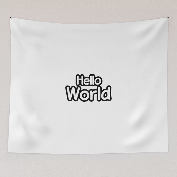 Item preview, Hello World designed and sold by TopsellerShirts.