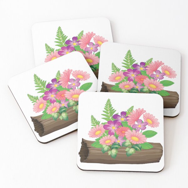 Item preview, Flowers On Rocks And Wood designed and sold by EVERTEESLOVER.