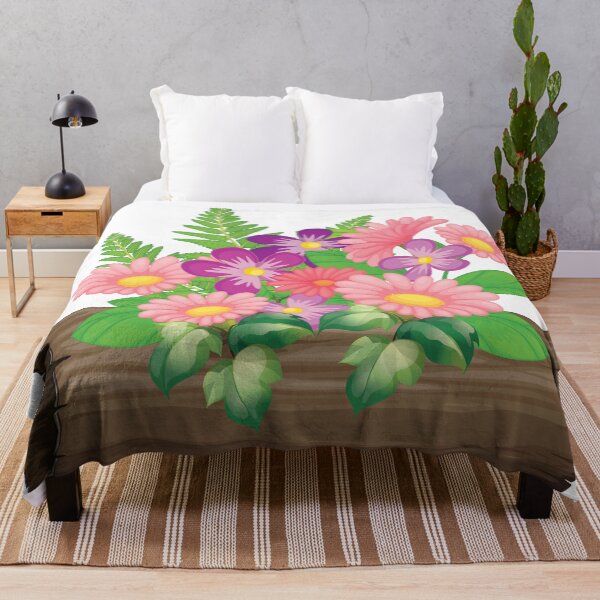 Item preview, Flowers On Rocks And Wood designed and sold by EVERTEESLOVER.