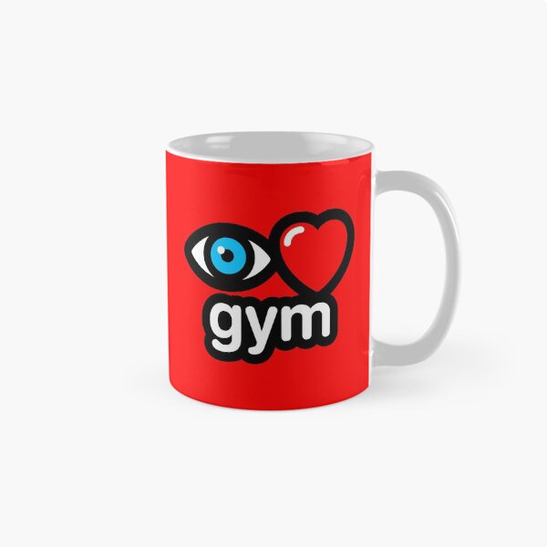 Item preview, i love gym (red) designed and sold by MisterSquid.