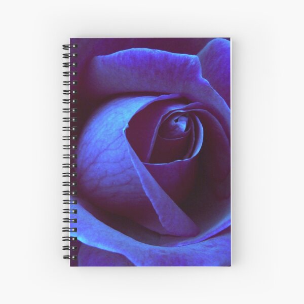 Icy Rose Spiral Notebook