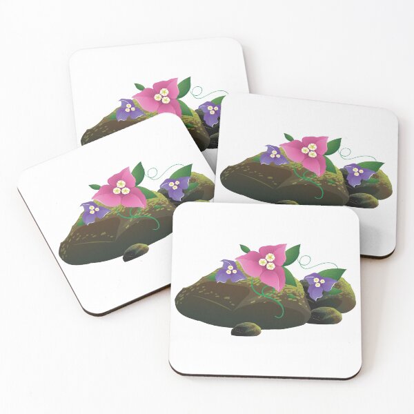Item preview, Flowers On Rocks And Wood designed and sold by EVERTEESLOVER.