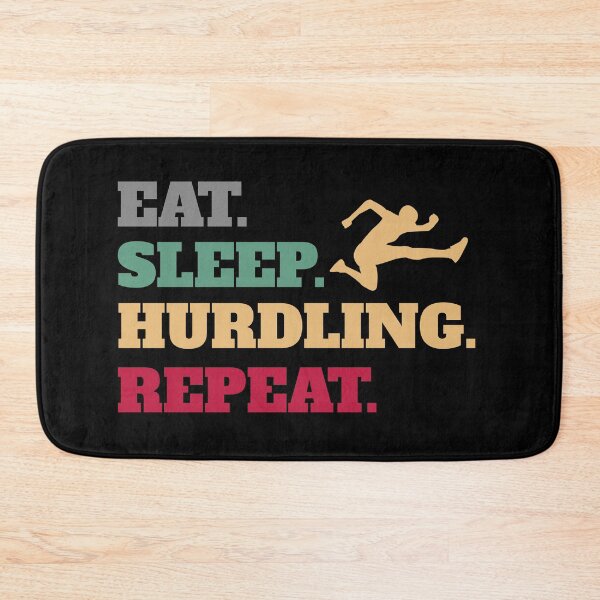 Item preview, Eat Sleep Hurdling Repeat designed and sold by Salvadax.