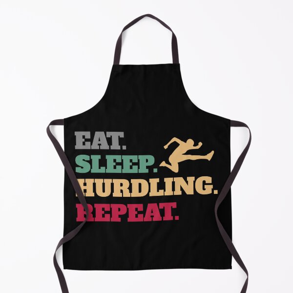 Item preview, Eat Sleep Hurdling Repeat designed and sold by Salvadax.