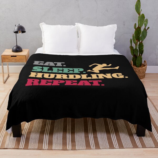 Item preview, Eat Sleep Hurdling Repeat designed and sold by Salvadax.