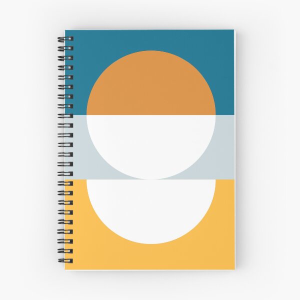 Artikelvorschau, Geometrischer minimaler Sonnenuntergang Sonnenaufgang Muster Bauhaus Mitte des Jahrhunderts klarer Himmel entworfen und verkauft von Yellow-Studio.
