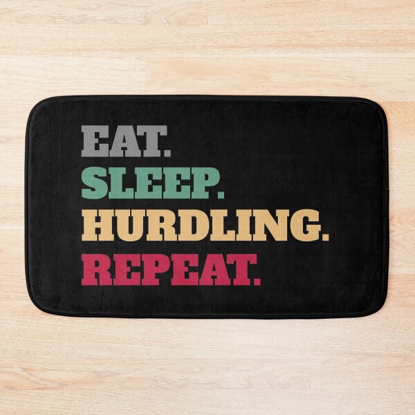 Item preview, Eat Sleep Hurdling Repeat designed and sold by Salvadax.