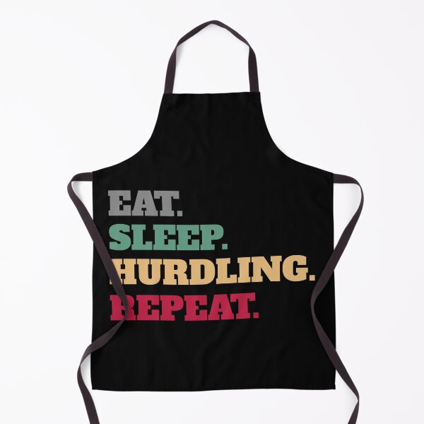 Item preview, Eat Sleep Hurdling Repeat designed and sold by Salvadax.