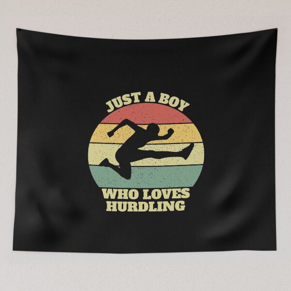 Item preview, Hurdling Hurdler Boy designed and sold by Salvadax.