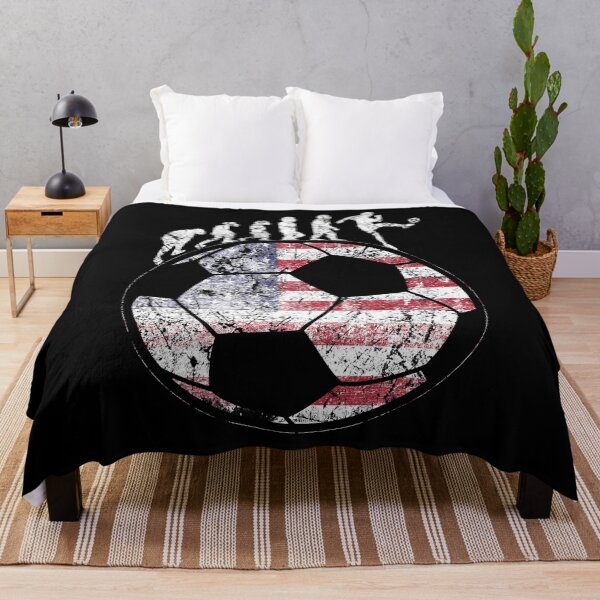 Item preview, Soccer Evolution American Flag on Soccer Ball T-Shirt designed and sold by Dubbra.