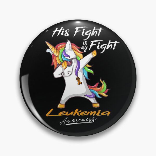 Item preview, Unicorn His Fight Is My Fight Leukemia Awareness designed and sold by rechardtee.