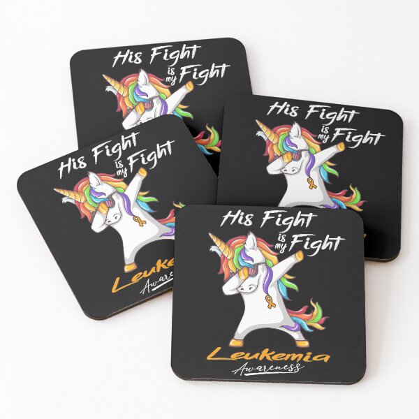 Item preview, Unicorn His Fight Is My Fight Leukemia Awareness designed and sold by rechardtee.