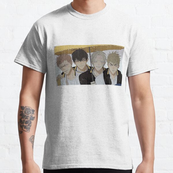 19 jours autocollant manhwa T-shirt classique