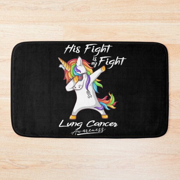 Item preview, Unicorn His Fight Is My Fight Lung Cancer Awareness designed and sold by rechardtee.