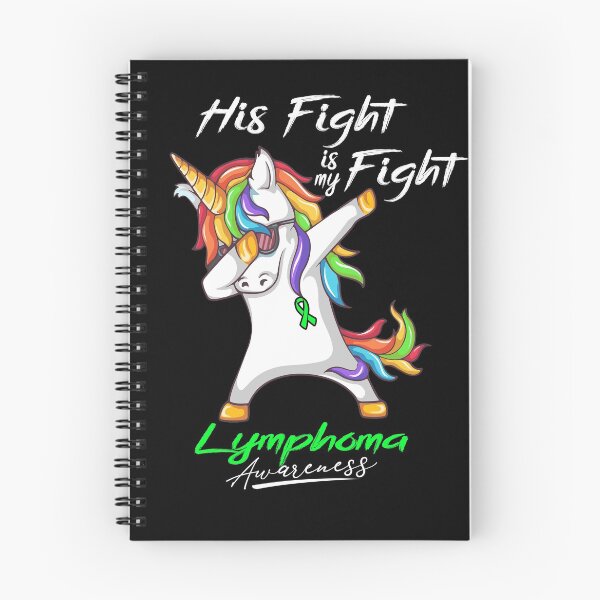 Item preview, Unicorn His Fight Is My Fight Lymphoma Awareness designed and sold by rechardtee.