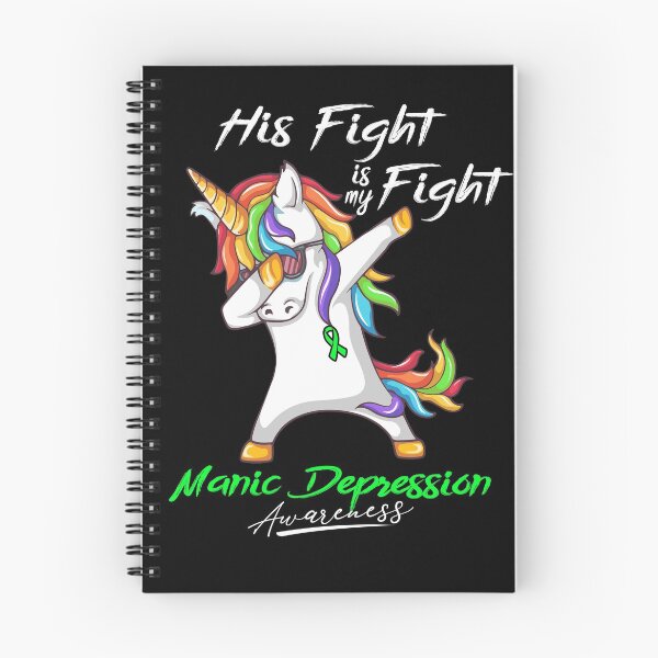 Item preview, Unicorn His Fight Is My Fight Manic Depression Awareness designed and sold by rechardtee.