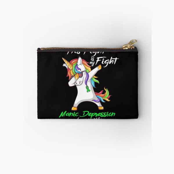 Item preview, Unicorn His Fight Is My Fight Manic Depression Awareness designed and sold by rechardtee.