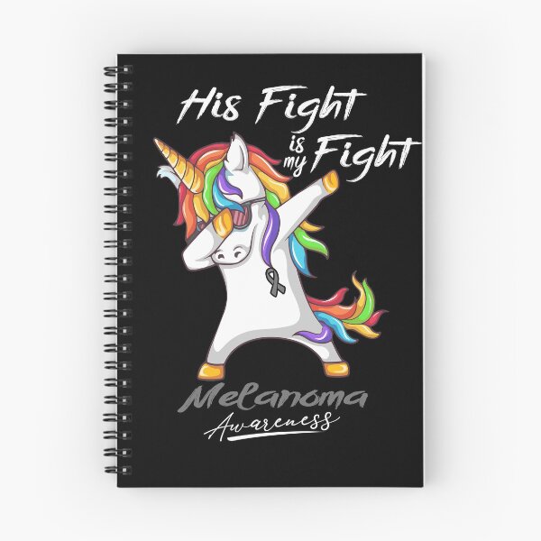 Item preview, Unicorn His Fight Is My Fight Melanoma Awareness designed and sold by rechardtee.