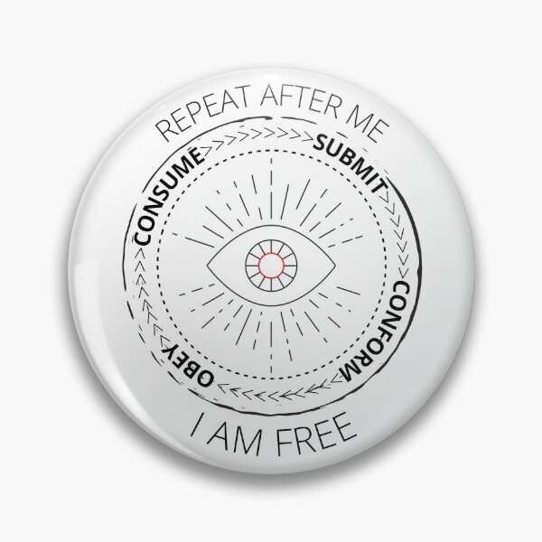 Item preview, Repeat after me I am free designed and sold by HomerNixon.