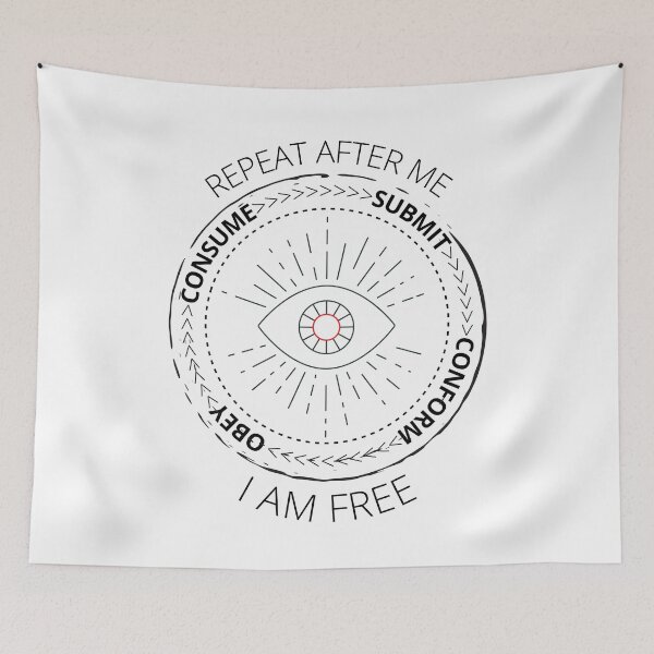 Item preview, Repeat after me I am free designed and sold by HomerNixon.