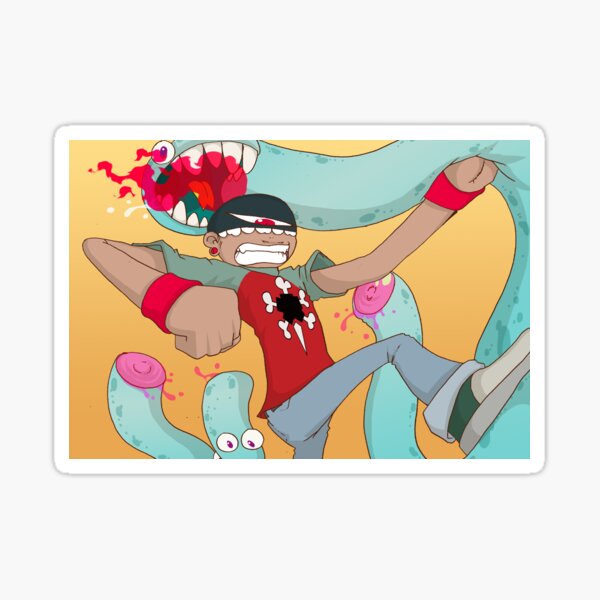 Goblyn postcard C Sticker