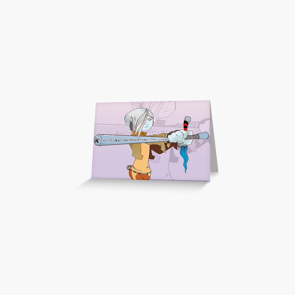 Ami postcard B Greeting Card