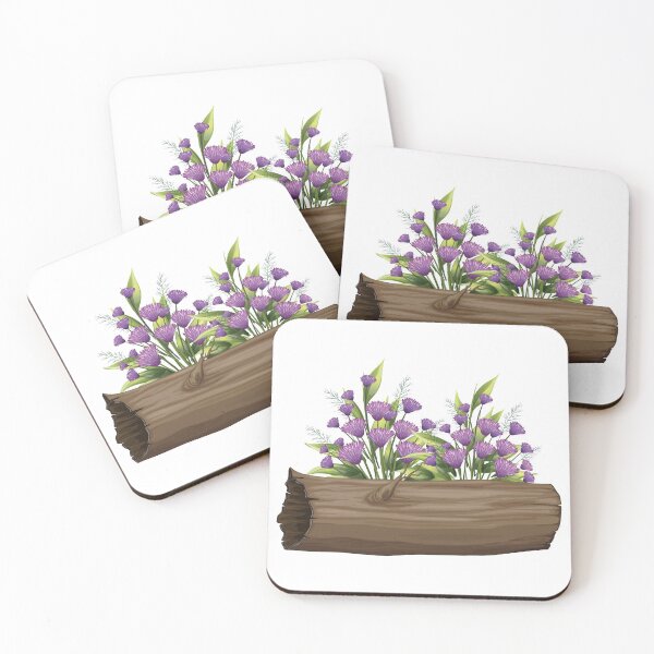 Item preview, Flowers On Rocks And Wood designed and sold by EVERTEESLOVER.