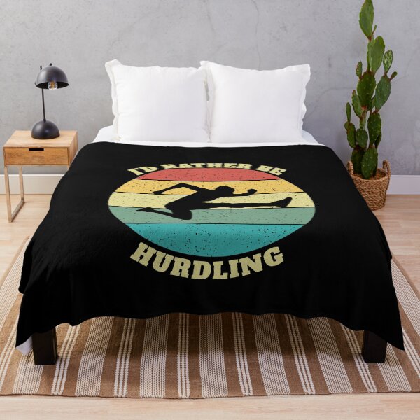 Item preview, Funny I'd Rather Be Hurdling Hurdler designed and sold by Salvadax.