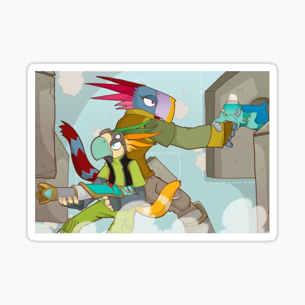 Vimmer KoKo postcard B Sticker