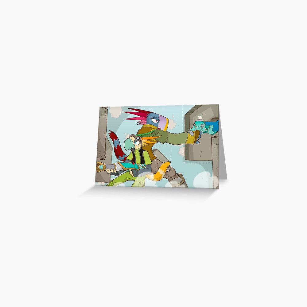 Vimmer KoKo postcard B Greeting Card