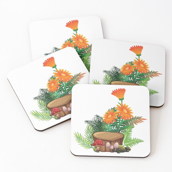 Item preview, Flowers On Rocks And Wood designed and sold by EVERTEESLOVER.