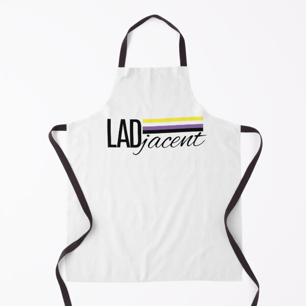 Item preview, LADjacent (non-binary, black text) designed and sold by trickweiss.