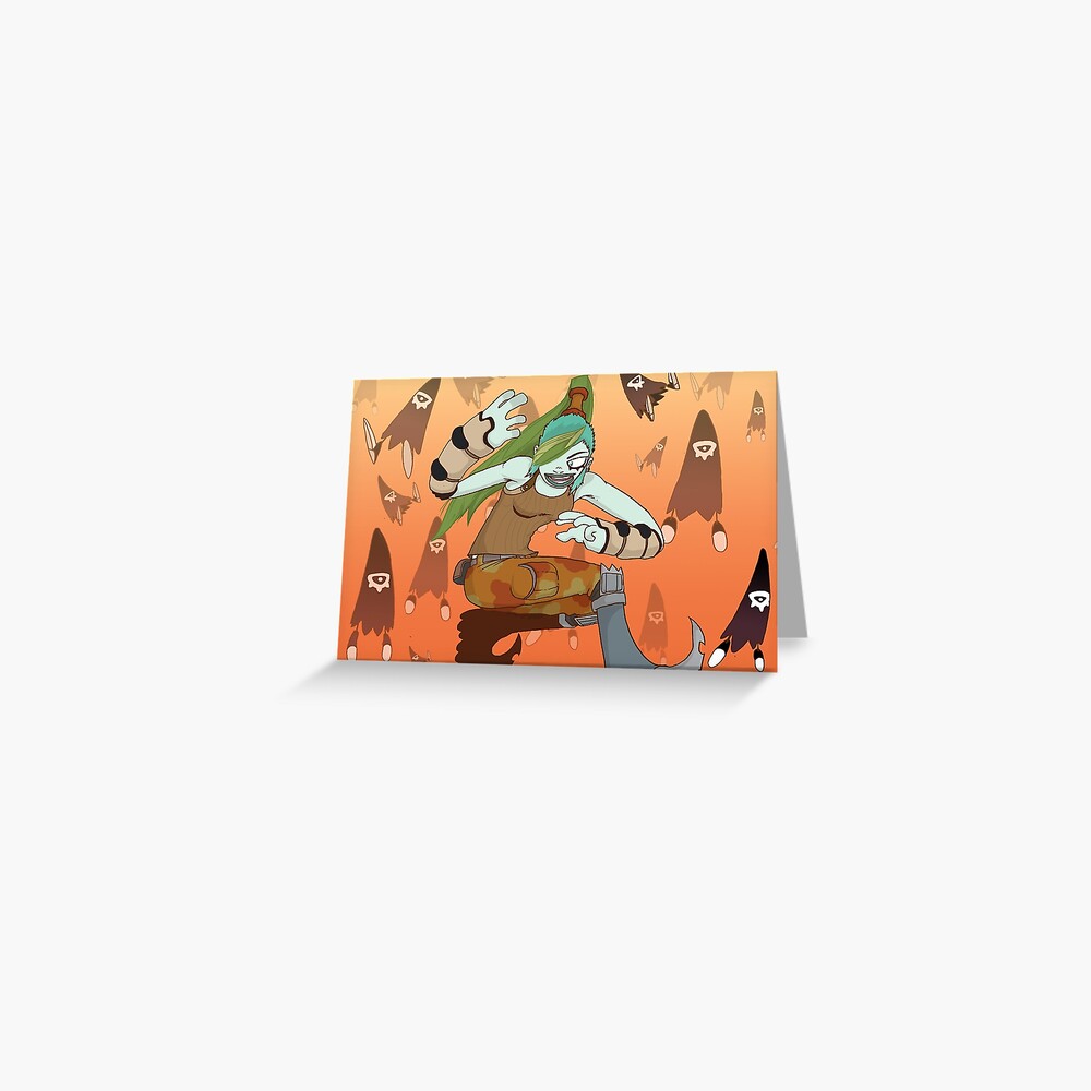 Goblyn postcard D Greeting Card