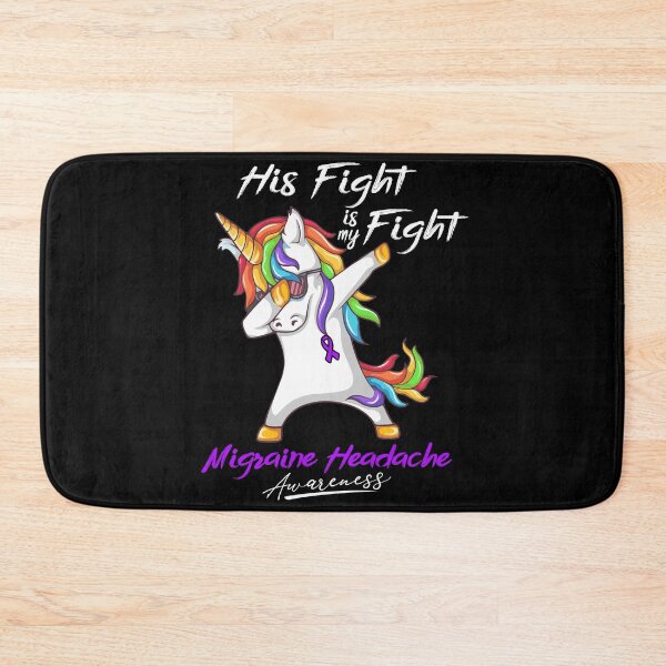 Item preview, Unicorn His Fight Is My Fight Migraine Headache Awareness designed and sold by rechardtee.