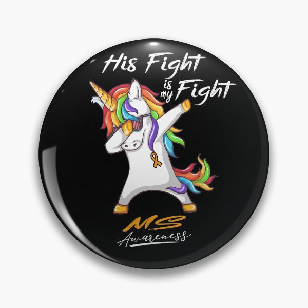 Item preview, Unicorn His Fight Is My Fight MS Awareness designed and sold by rechardtee.