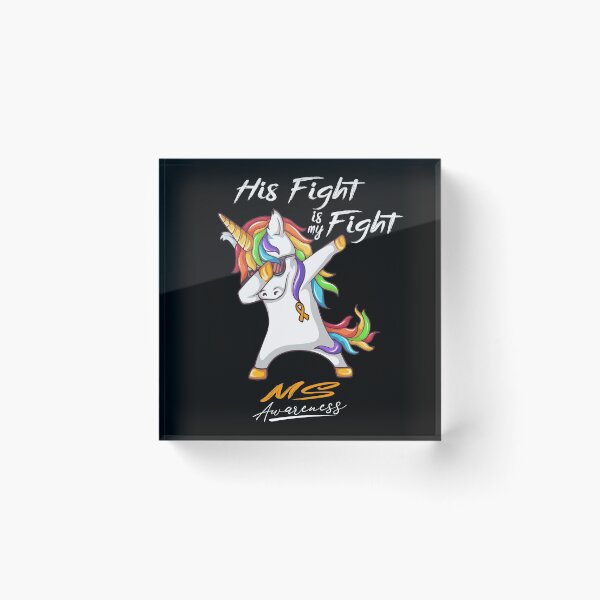 Item preview, Unicorn His Fight Is My Fight MS Awareness designed and sold by rechardtee.