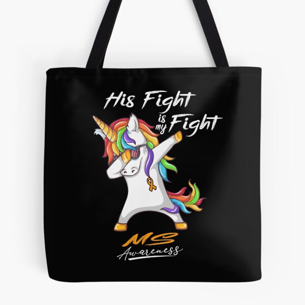 Item preview, Unicorn His Fight Is My Fight MS Awareness designed and sold by rechardtee.