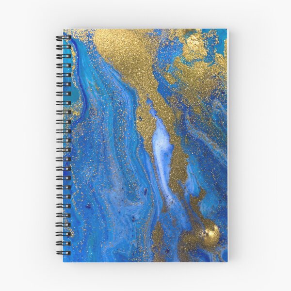 Aperçu de l'œuvre Blue Gold Marble III créée et vendue par Zeynep ÖZBEY.