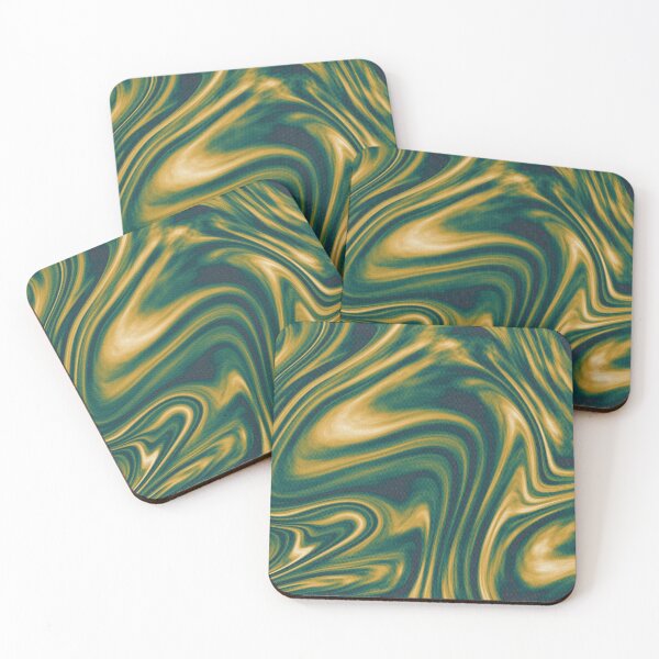 Item preview, Retro Emerald Liquid Marble 1 designed and sold by AnilChoudhary.