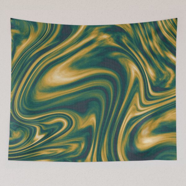 Item preview, Retro Emerald Liquid Marble 1 designed and sold by AnilChoudhary.